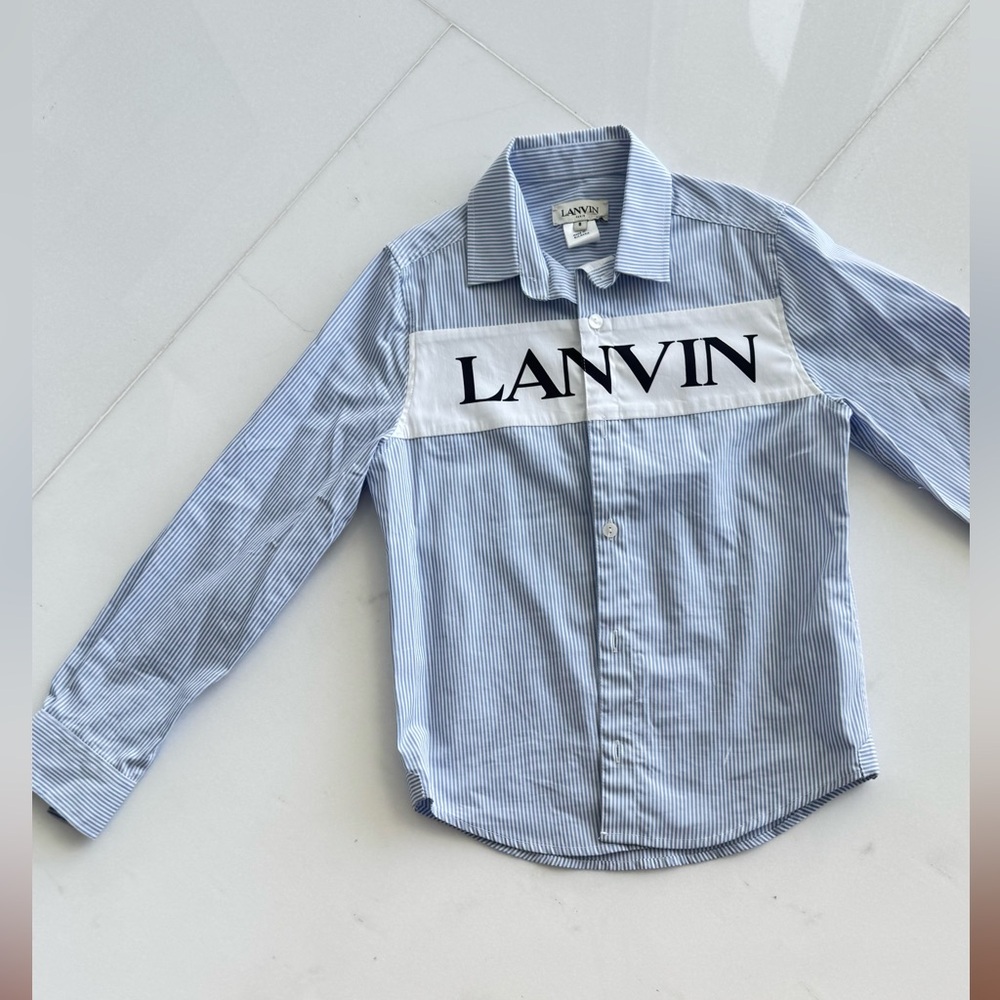 Boys Lanvin shirt